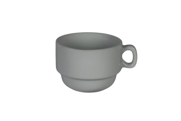 Kaffeetasse Groß, Weiß