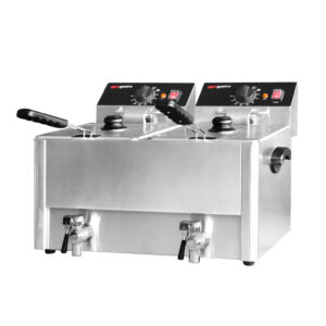 Doppelfriteuse 2 x 8 L,  2x 220 V