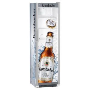 Flaschenkühlschrank mit Glastür 2m ( mit Branding )